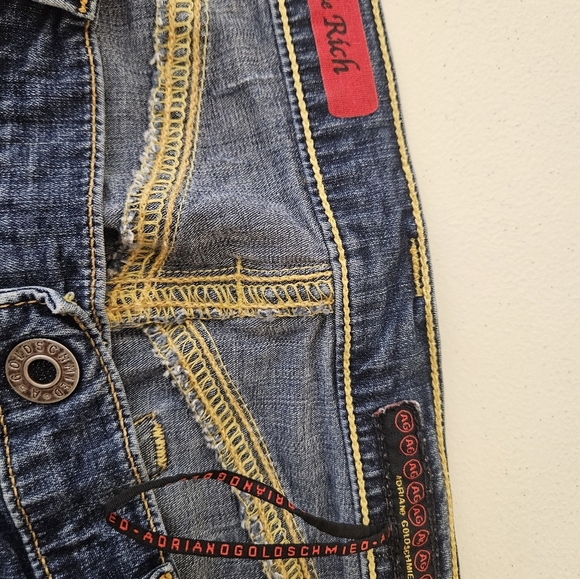 AG Adriano Goldschmied Dark Blue Mini Skirt - Picture 2 of 7